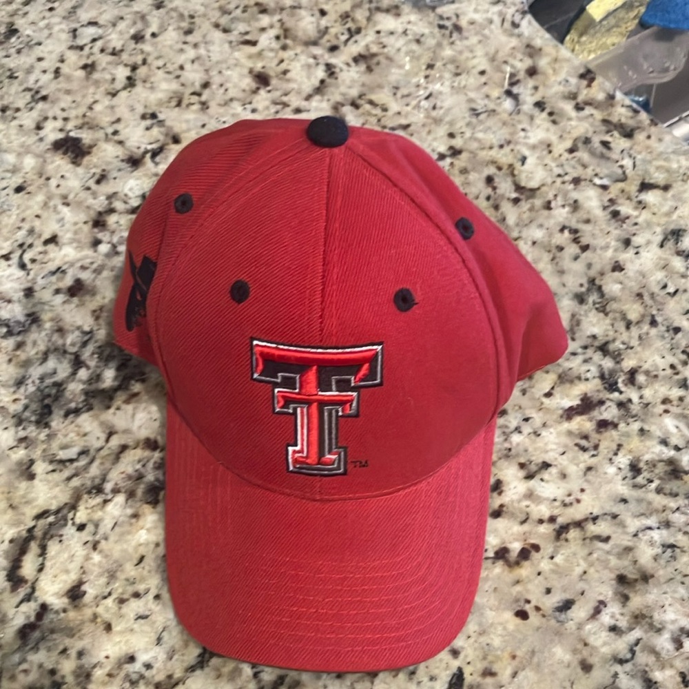 Red Texas Tech Cap